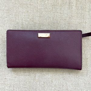 Kate Spade Maroon Wallet